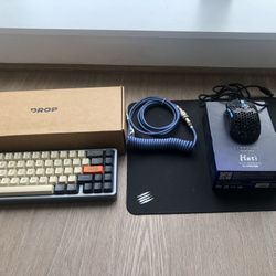 Mechanical Keyboard and Gaming Mouse