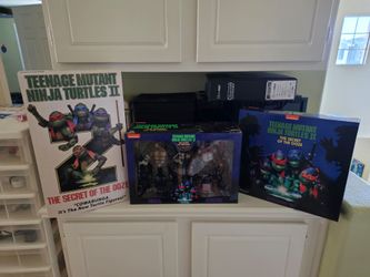 NECA TMNT II Secret of the Ooze Figure Set Lot