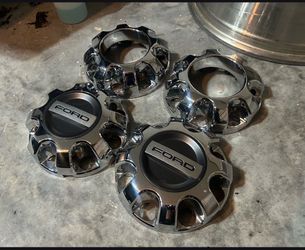 F250 center caps