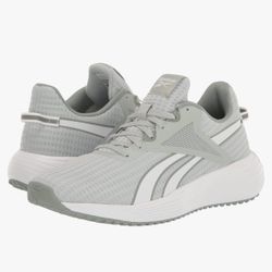 Reebok Women's Lite Plus 3.0 Running Shoe Size 7.5 Grey / White