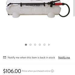 Brand New Homepro Sprayer 