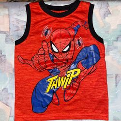 Marvel Spider-Man Boys Tank Top Size 6