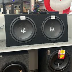 Triton 10” Speakers 