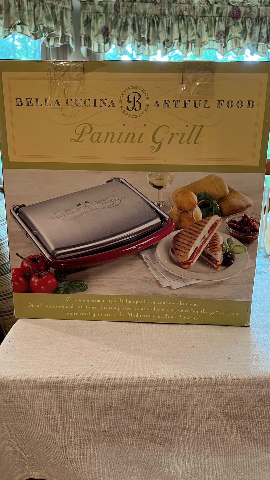Bella Cucina panini Grill New In Box