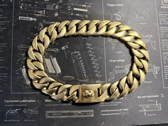 Big Dog Collar Gold Chain