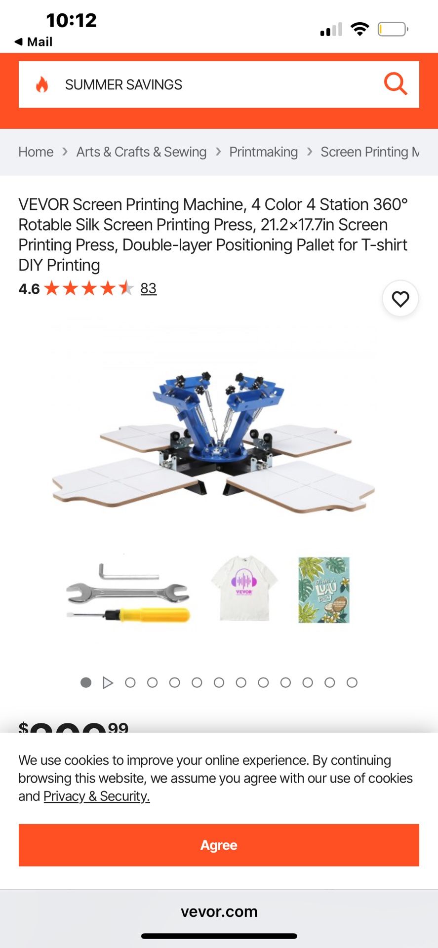 Screen Printing Machine & Heat Press