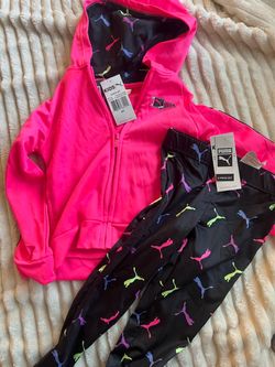 Puma Kids 2-Piece Tracksuit Set Size 4T