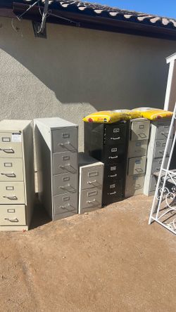 Filing cabinets $10 each all $50