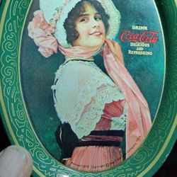 1973 Coca-cola Tray Original In good Condition