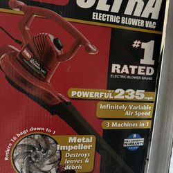 Toro Electric Leaf Blower/ Vacuum/ Mulching 
