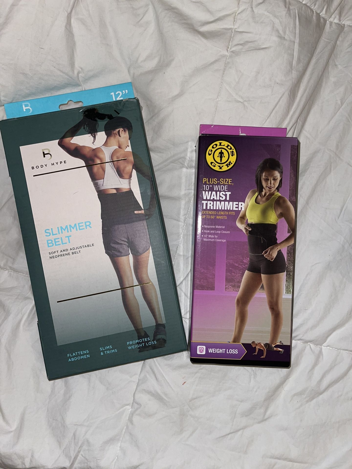 2 Waist Training Sweat Belt