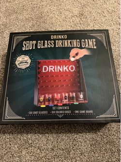 DRINKO drinking shot glass game 🥃