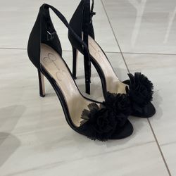 Jessica Simpson Black Heels 7.5 