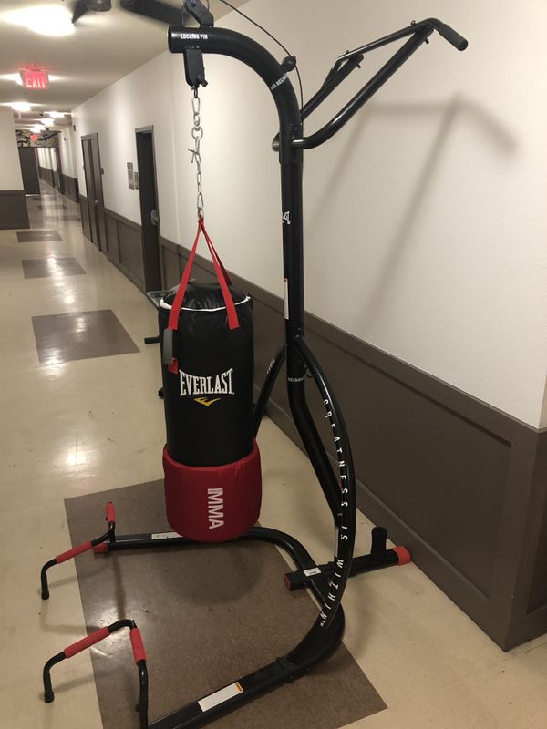 EVERLAST Punching/kick boxing stand and bag. for Sale in San Diego, CA - OfferUp