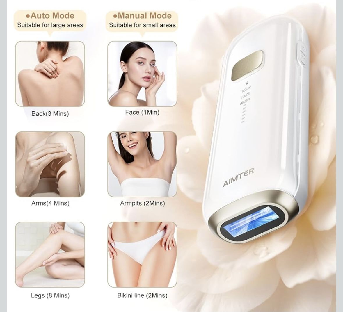 At-Home Hair Removal Device/ New