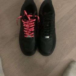Black Supreme AF1’s