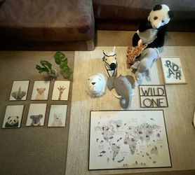 Safari Animal Room Decor