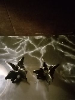 NICE BUTTERFLY CANDLESTICK HOLDERS