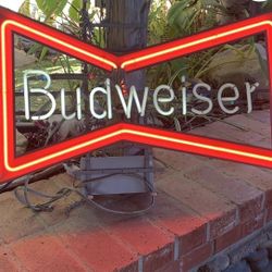 Budweiser Neon Sign 