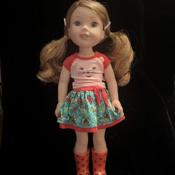 American Girl Welliewishers Willa Doll