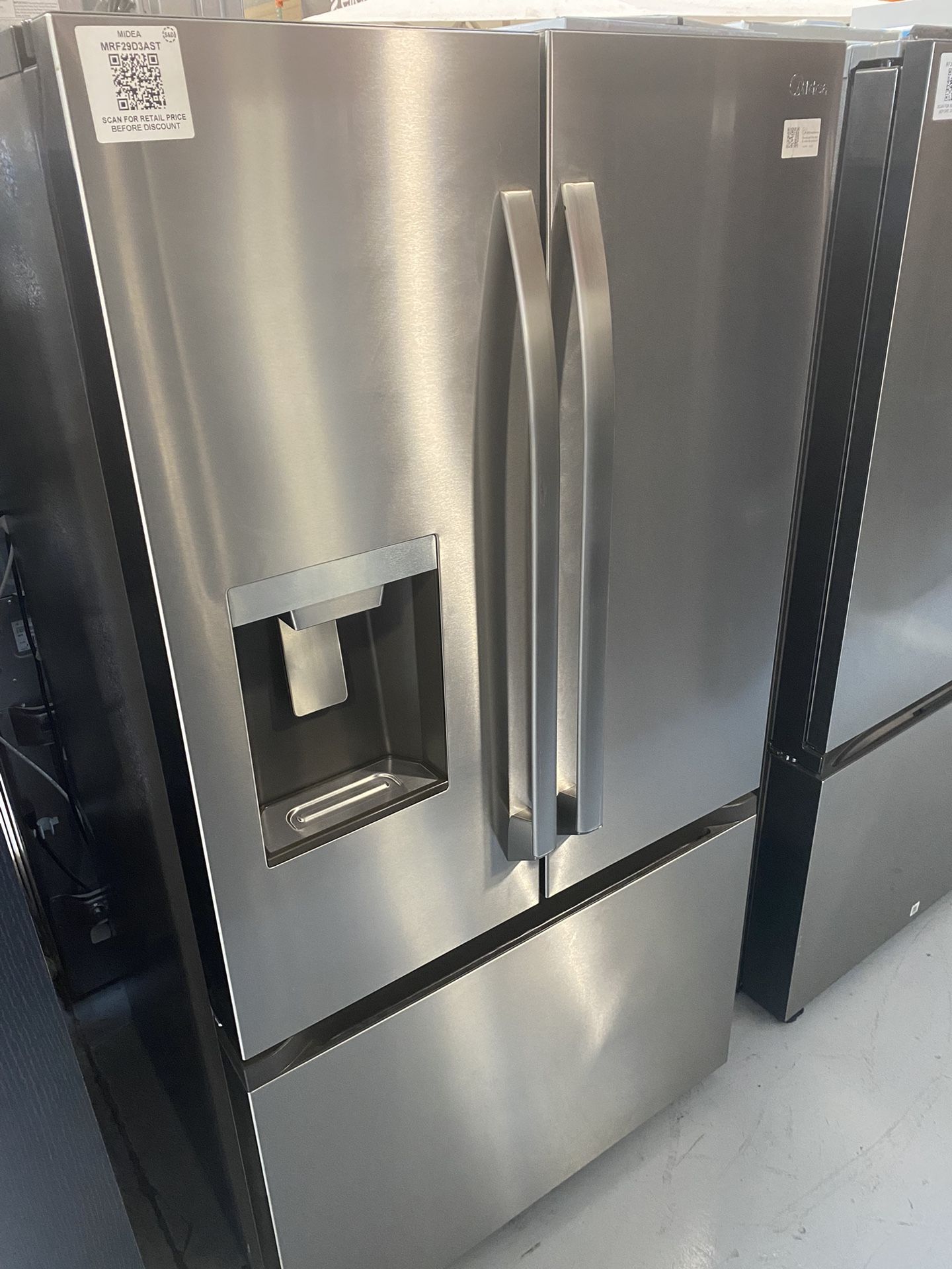 Stainless Steel 29.3 Cu. Ft. Standard-Depth French Door Bottom Freezer Refrigerator