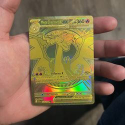 Gold Mega CharizrdX eX