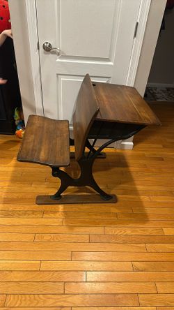 Early 20th Century School Desk