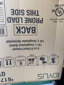 New Chest Freezer