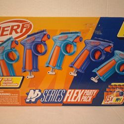 5 Nerfgun Party Brand New