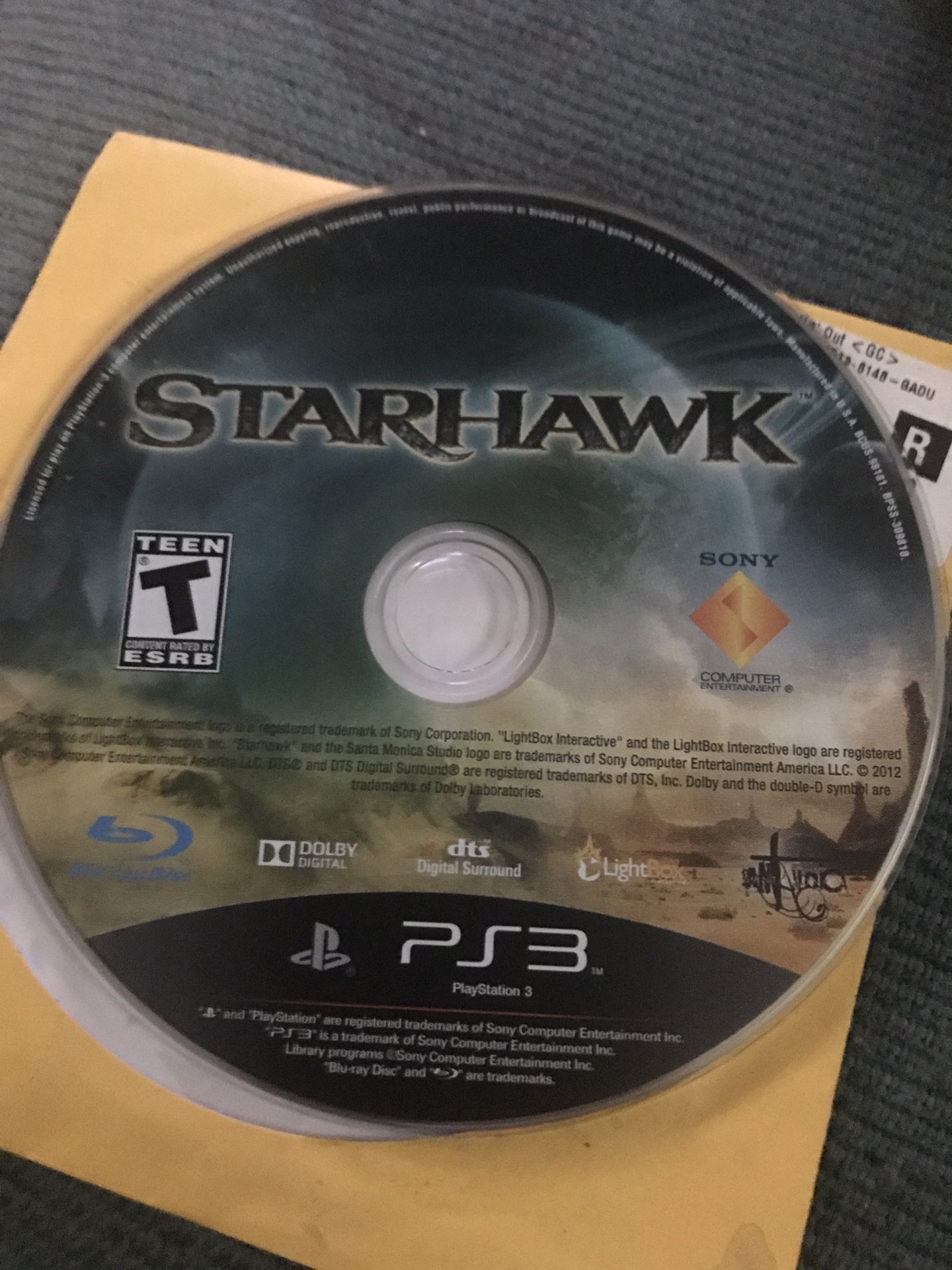 Starhawk ps3