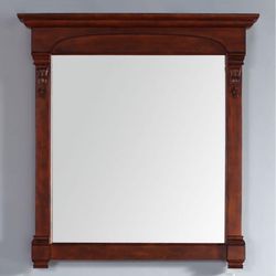 James Martin Vanities 39.5” Mirror - Warm Cherry OBO