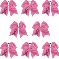 Breast Cancer Awareness Hair Bow