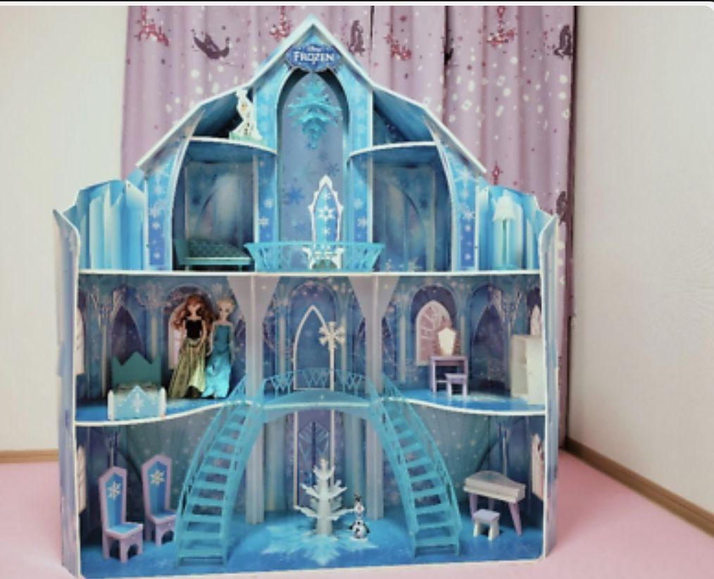 Kid Craft Disney Princess Castle Elsa Frozen $50 OBO