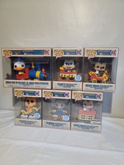 Funko Pop Lot Casey Jr. Circus Train Disneyland