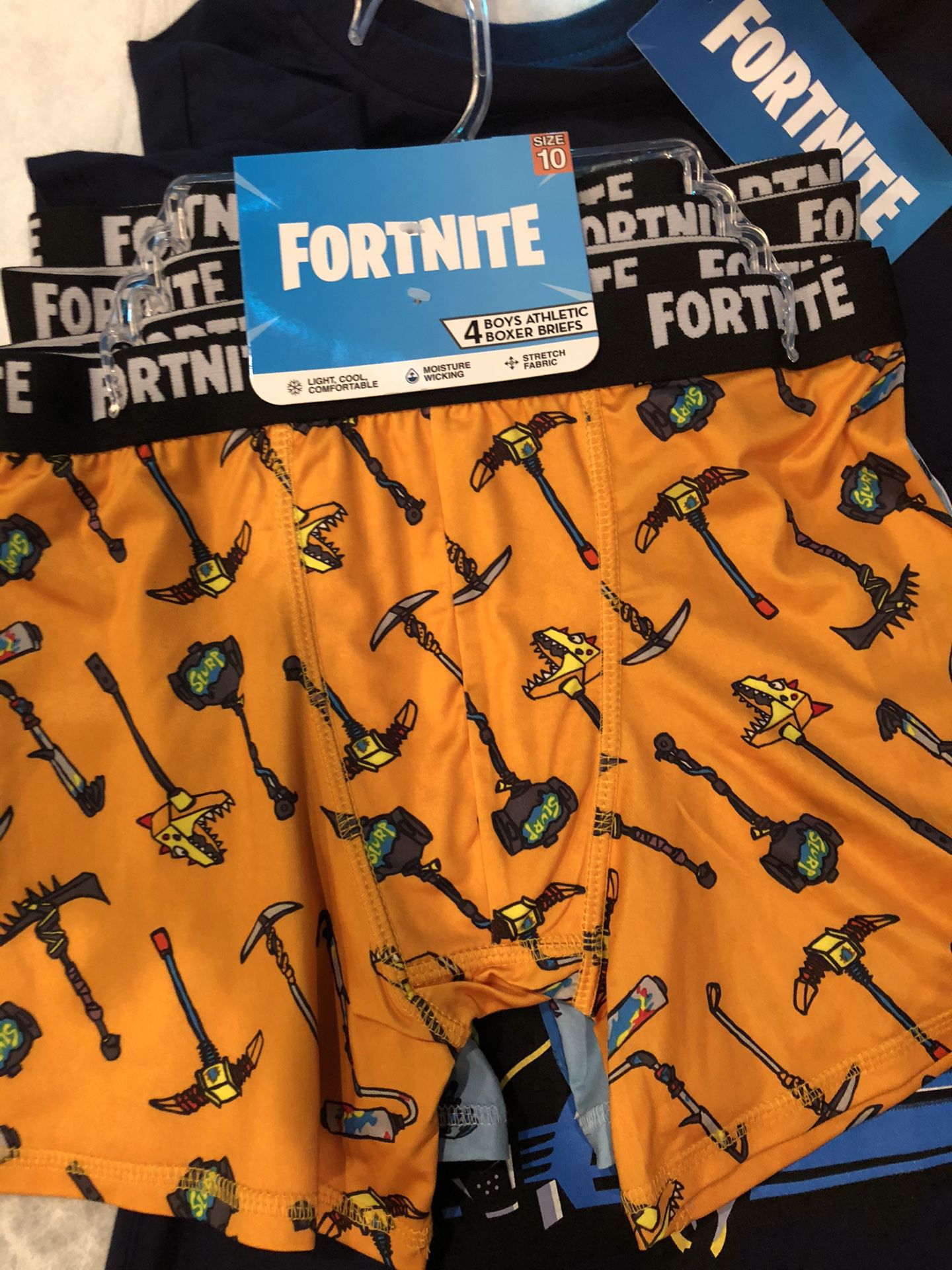 Fortnite Boys Boxer Briefs And Shirt L for Sale in Ontario, CA