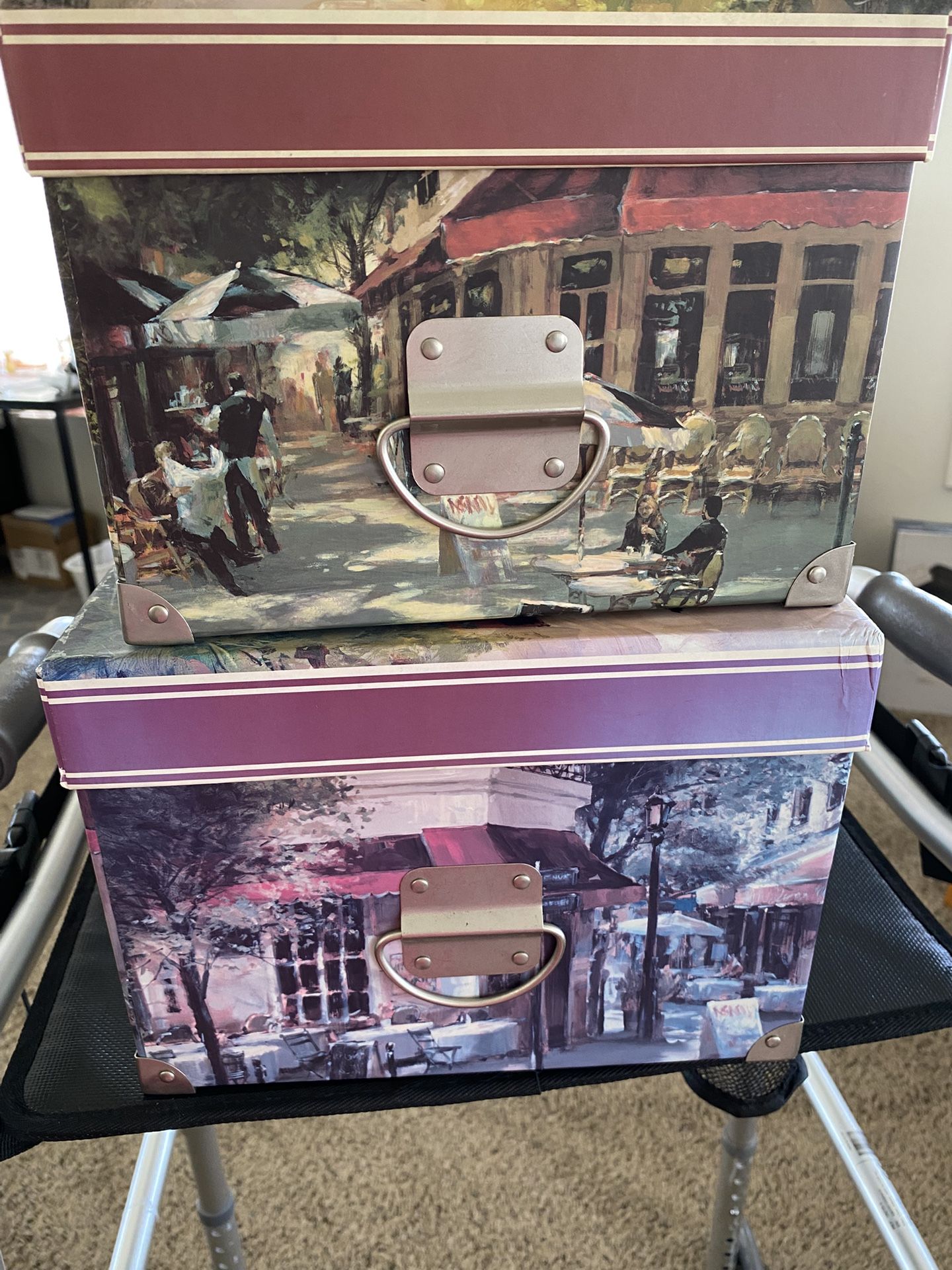 Decorative storage boxes