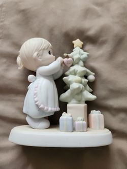 Precious Moments-God Cared Enough To Send His Best Figurine 
