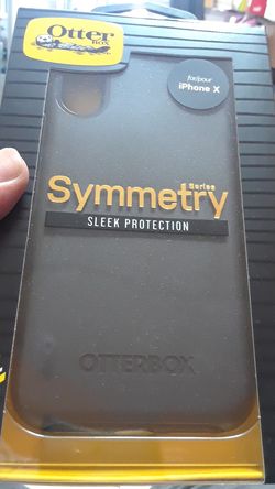 Otter box sleek case for IPhone X