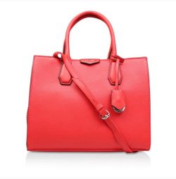 RED HANDBAG