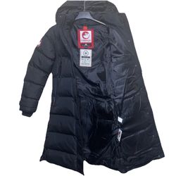 Canada Weather Gear Womens Black Parka Jacket Coat Size SZ M NEW $ 400