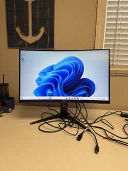 27” AOC Curved Screen LCD HDMI