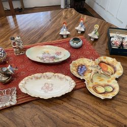 Vintage figurines/ fine China, occupied Japan. All for 100.00 