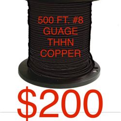 #8 AWG STRANDED COPPER 500ft.