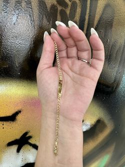 10k ID CURB BRACELET