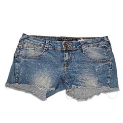 ZARA Denim Rules Trf cut-off Shorts Size 6