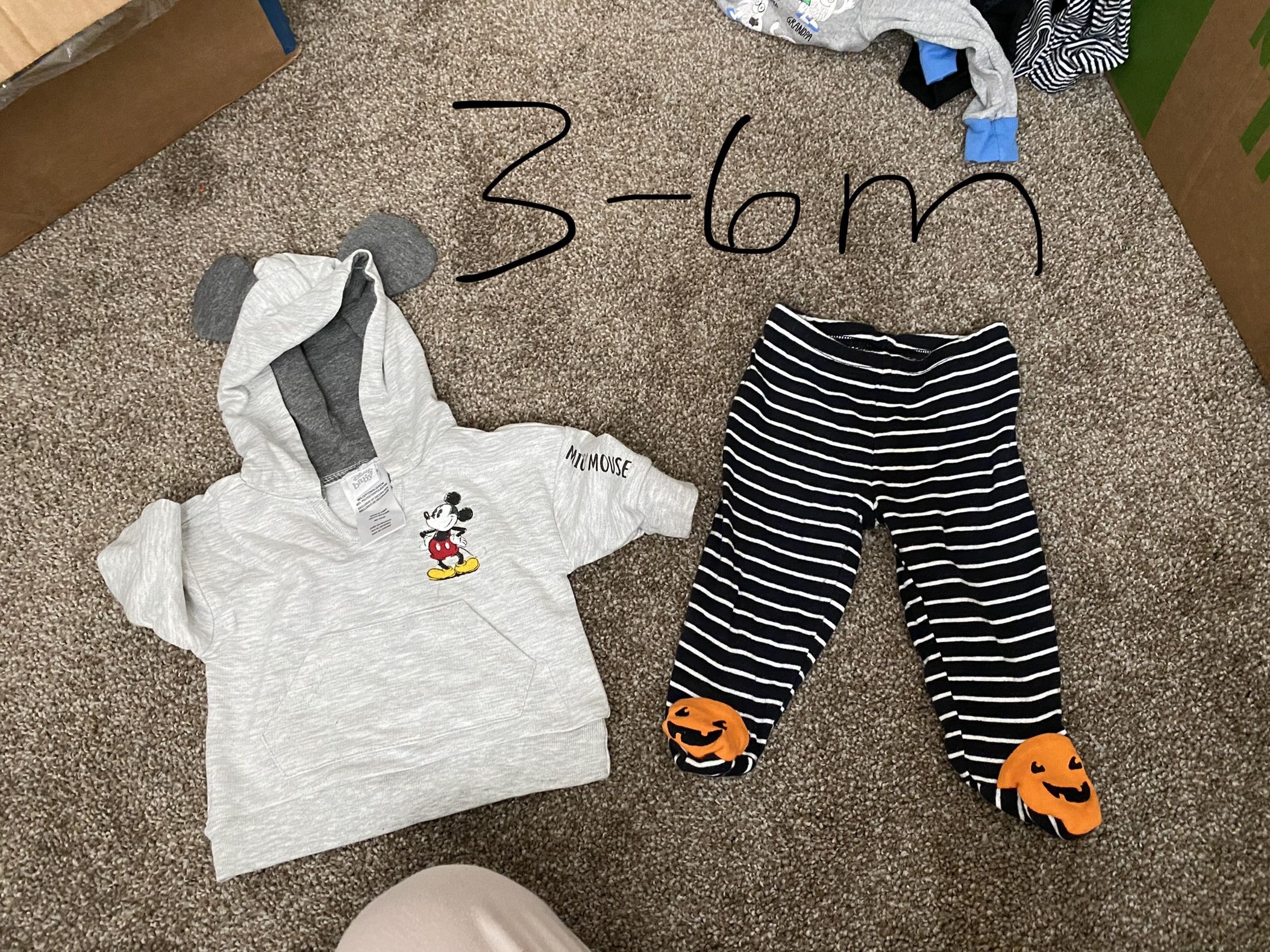 Baby Boy Clothes Sizes Range