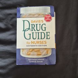 Davis's Drug Guide for Nurses sixteen Edition