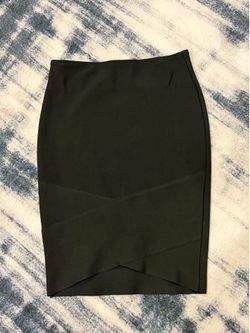 Black Stretch Bandage Skirt - Small