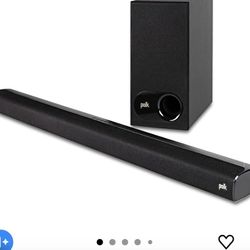 Polk S1 Soundbar With Subwoofer And Remote