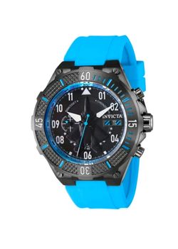 Invicta Men's 39898 Aviator  Quartz Multifunction Black Dial Watch 50MM